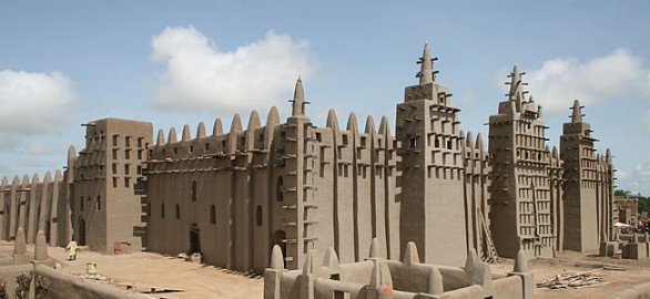 Marea moschee din Djenne, Mali Foto The Sleeping Camel