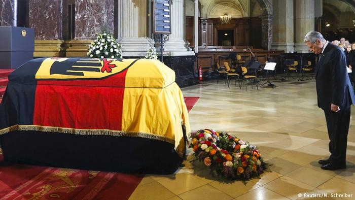 Preşedintele Gauck la funeraliile dedicate predecesorului său, Richard von Weizsäcker