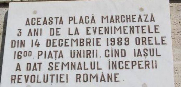 Revoluția a început la Iași