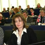 Mihaela Popa, în perioada în care era eurodeputat