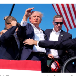 LIVE. Momentul filmat în care s-a tras asupra lui Donald Trump un miting de campanie în Pennsylvania. ”Am fost împușcat cu un gl